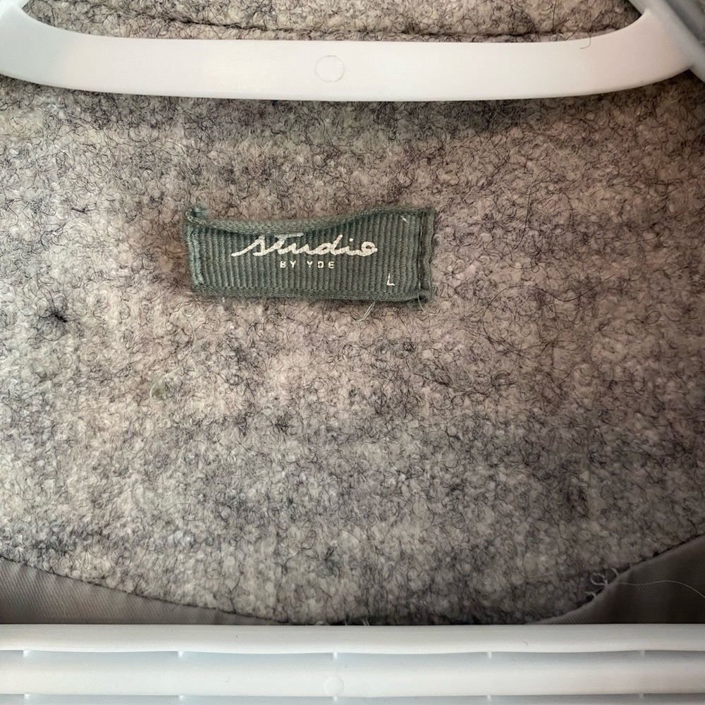 Wool Long Jacket - Picture 2 of 3